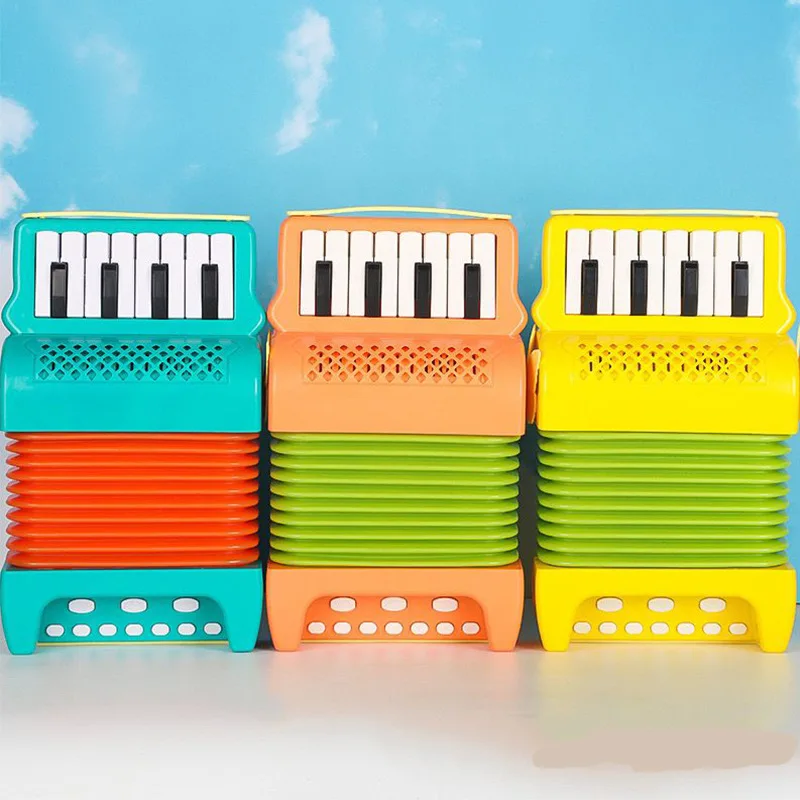Giocattolo per fisarmonica per bambini, giochi musicali per interni ed esterni, strumenti musicali, giocattoli educativi, regali per i più piccoli, ragazzi e ragazze