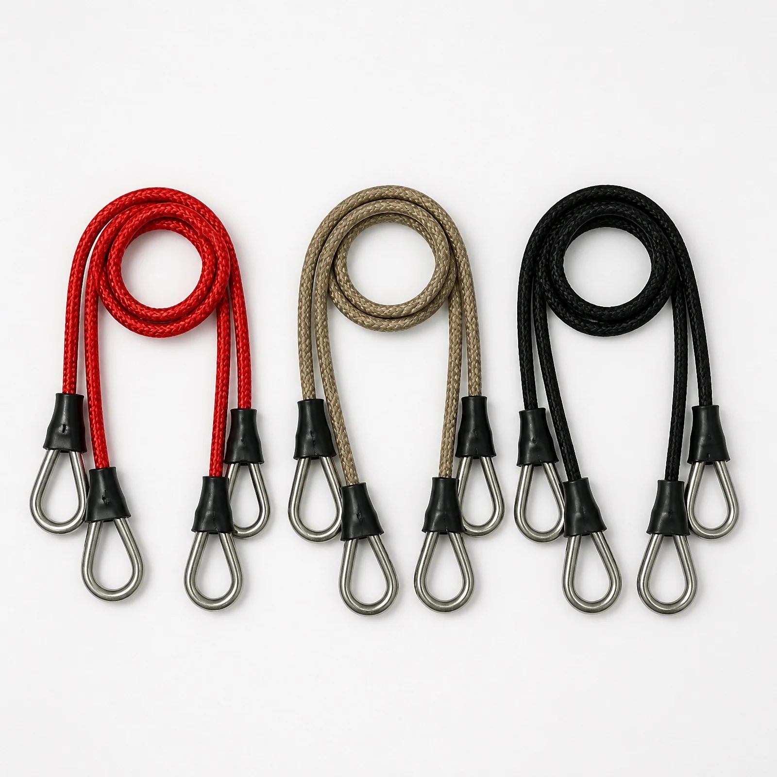2PCS RC Tow Strap Simulated Scale Tow Rope Heavy Duty Recovery Pulling Rope for 1/16 1/18 1/24 RC Crawler Car Upgrade Parts gallery 5