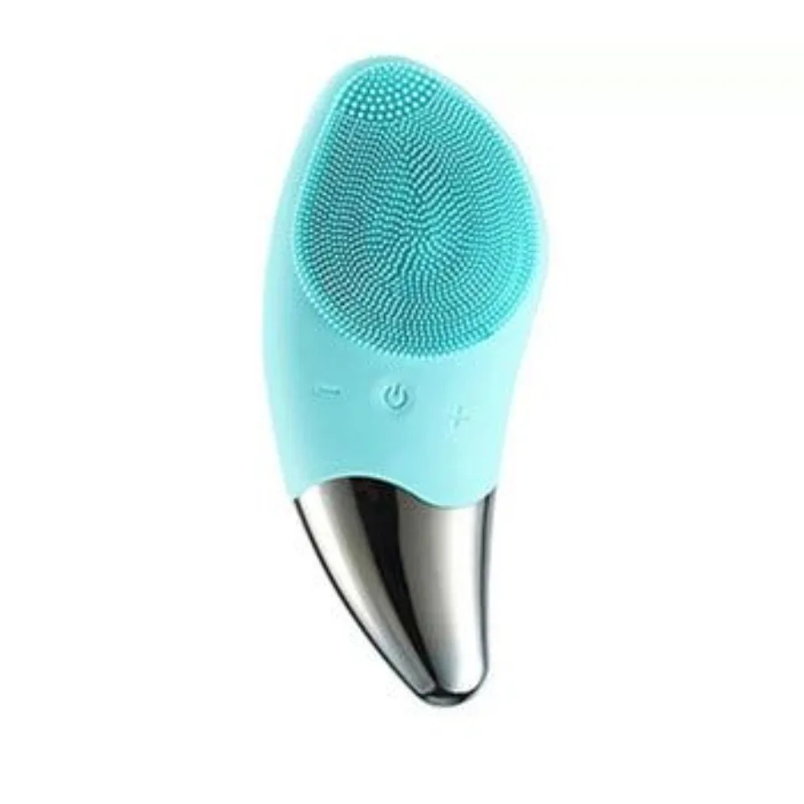 

Silicone Facial Cleansing Brush Green