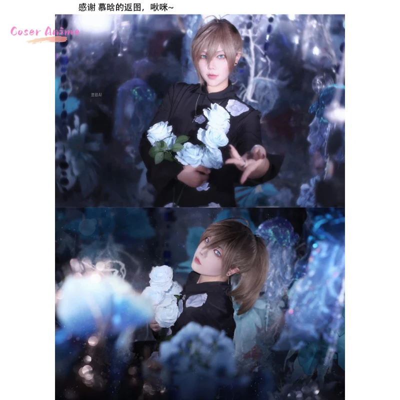 Игра NIJISANJI Kanae Косплей Костюм Униформа Хэллоуин Вечеринка для Женщин Мужчин Карнавальный Реквизит