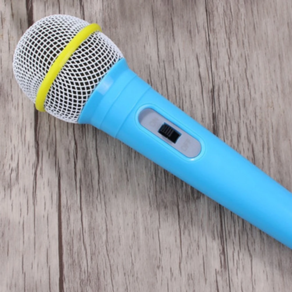 

1pc Early Learning Microphone For Kids Pvc Electronic Musical Instrument Educational Intelligent Sound Tool Pink
