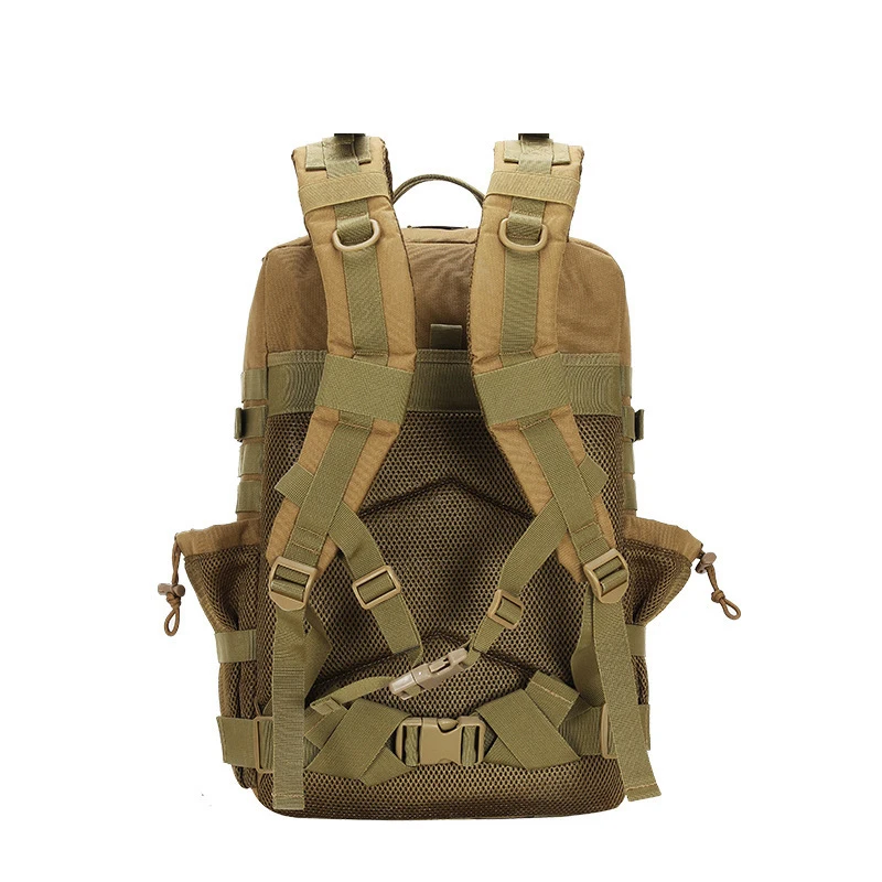 KIICEILING 50L Fishing Backpack Molle Outdoor Tactical Backpacks Hunting Hiking Camping Waterproof Equipment