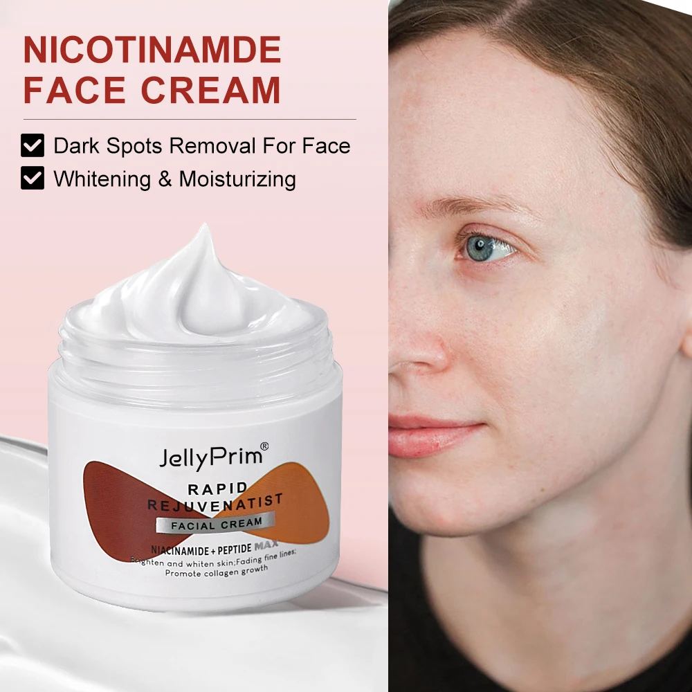 JoyPretty Facial Skin Care Set Niacinamide Whitening Dark Spot Cream Glow Moisturize Face Serum Dark Circles Eye Cream Products