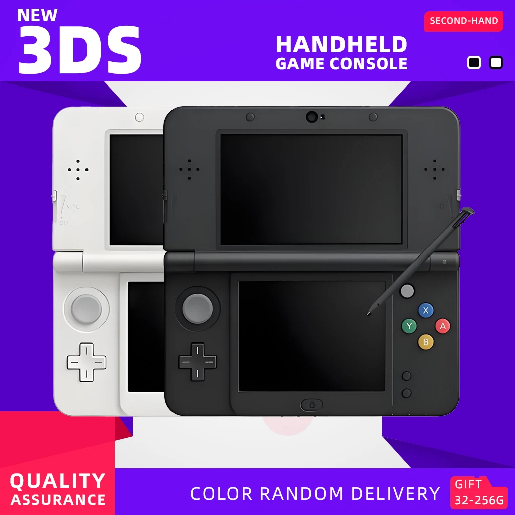 

Original Professional Refurbished New 3DS Handheld Game Console, Suitable For Free Games On The New 3DS Retro Game Console