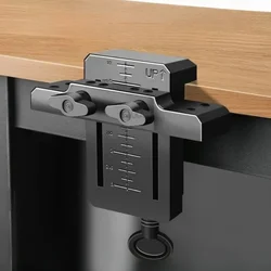 Easy Install Cabinet Door Mounting Jig Cabinets Frame Clamp Household Hidden Door ABS Plastic Mounting Support Woodworking Tools