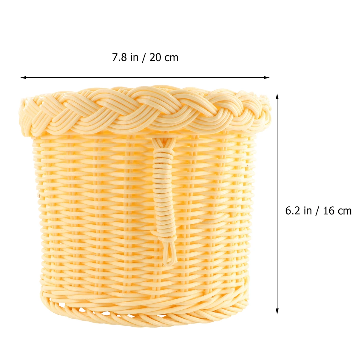 

1pc Elephant Shaped Basket Hand Woven Snack Storage Organizer Desktop Container For Desktop Organizer Home Restaurant Beige