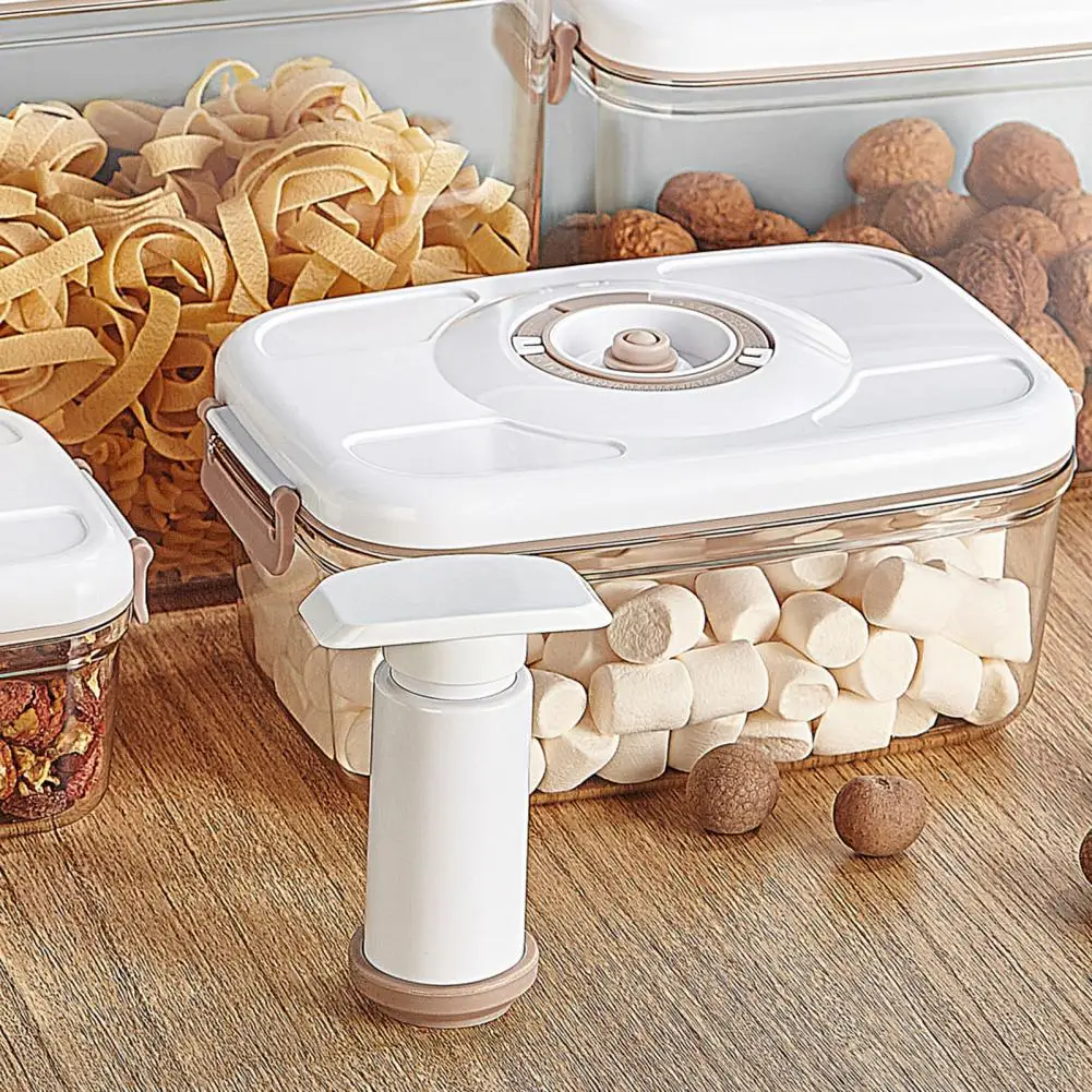 Vacuum Seal Food Containers Reusable Vacuum Storage Containers Vacuum Storage Food Containers Crisper for Leak-proof for Food