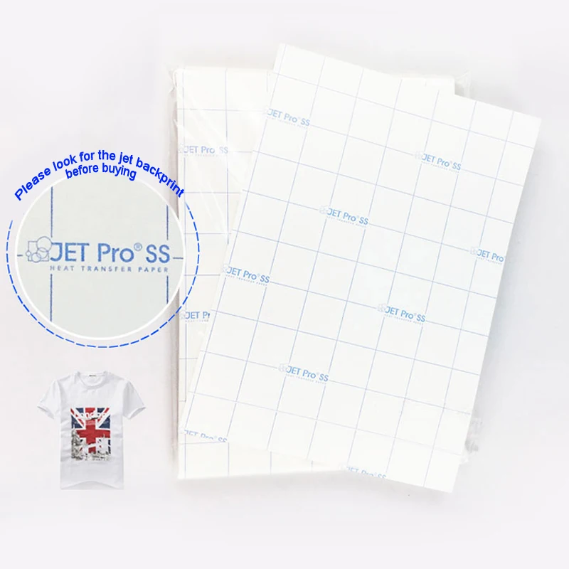 heat transfer paper  transfer paper on light  T-shirt  jet pro light transfer paper