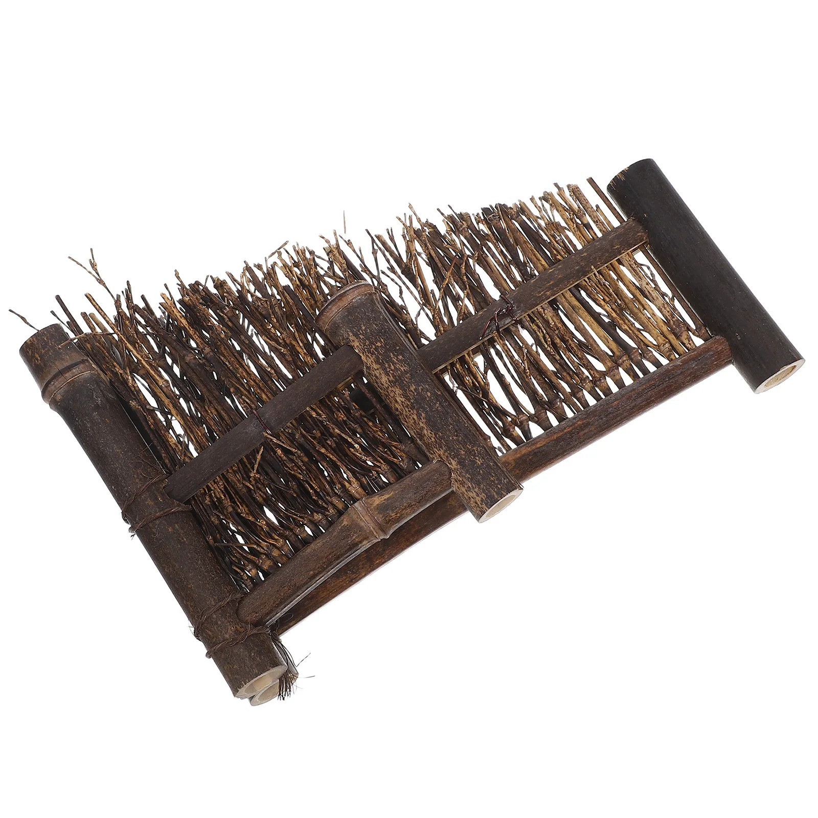 

1pc Micro Landscape Garden Ornament Decoration Garden Fence Mini Decorative Screen for Dollhouse Bonsai Display