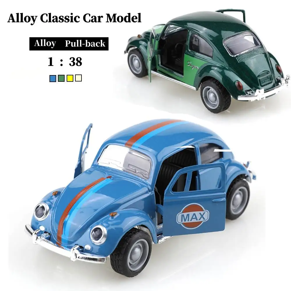 Mini voiture classique rétro en alliage de 11cm, modèle de Simulation 1:38, modèle de véhicule moulé sous pression, décoration de Collection, cadeaux pour enfants, jouet pour garçons
