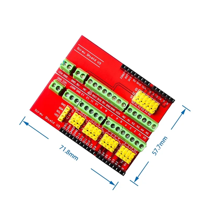 Screw Shield V3 Terminal Expansion Board Interactive Media Compatible With UNO R3
