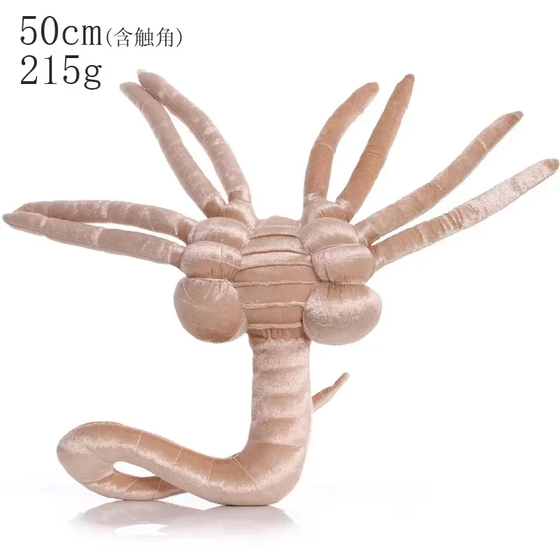 Movie Alien Romulus Plush Toys 50cm Facehugger 110cm Chestburster Soft Stuffed Dolls Halloween Cosplay Toys Gifts For Kids