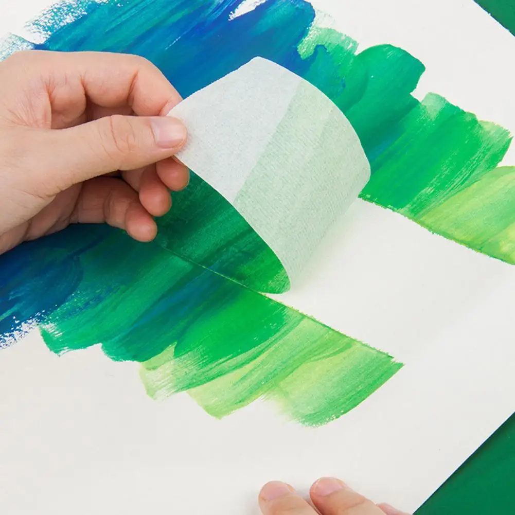 No Residual Hand Torn Paper, Adhesive Tape, Art Student Edging, Drawing, Sketching, Beautiful Pattern Adhesive