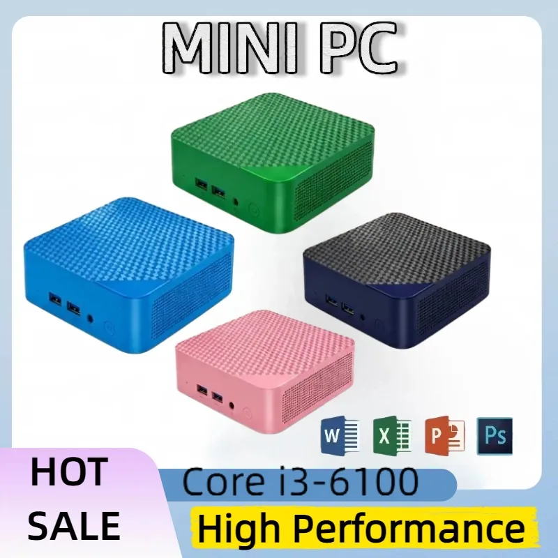 2026 New Intal Core i3 6100 Mini PC gaming  WIFI 6 BT5.2 Special Computer Windows 11 SSD 1TB RAM 16GB  PC Gamer