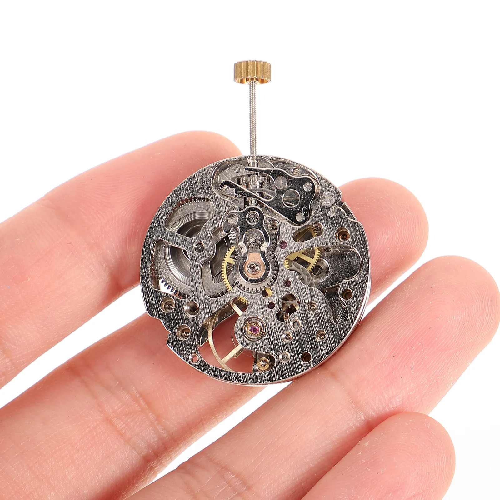 

Copper Watch Movement Replacement Parts Professional Fitting Accessories Automatic Mechanical Movements Watch DIY Repair