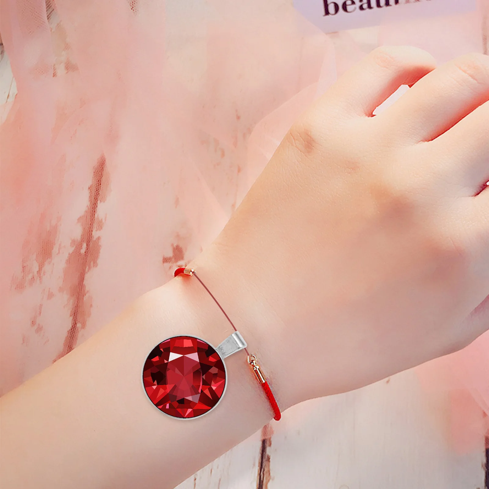 

40Pcs Round Pendant Trays Flat Bezel Cabochon Base DIY Jewelry Making Accessories Pendant Settings Holder DIY Jewelry Bezels