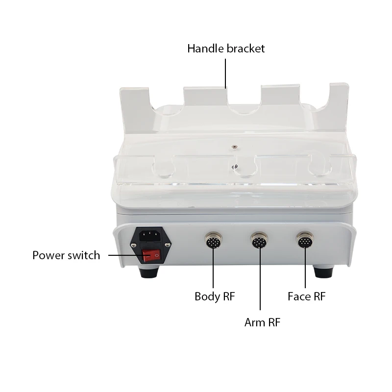 Máquina de estiramiento facial 3 en 1, dispositivo de radiofrecuencia con vibración giratoria automática de 360 grados, luz Led RF para adelgazamiento corporal