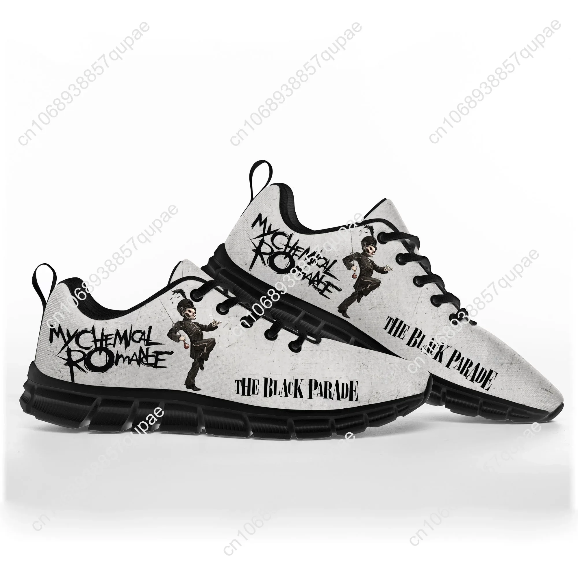 My Chemical Romance sepatu olahraga pria wanita, sepatu kets kasual kualitas tinggi, sepatu pasangan, sneaker anak-anak, sepatu remaja, sepatu olahraga Band Rock