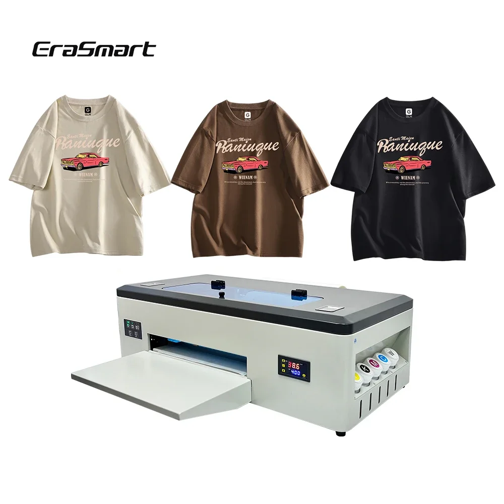 Dtf Printer T Shirt Printer Digital T-Shirt Printing Machine Satin Ribbon Printer Machine