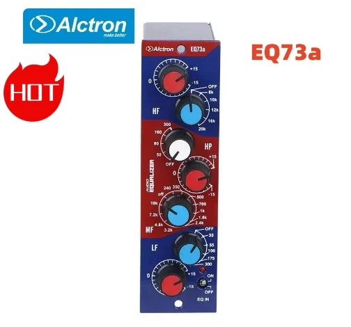 Alctron-quorizer eq73a 500シリーズ、高品質のマイク、インストルメントプリアンプ、録音およびステージパフォーマンス用