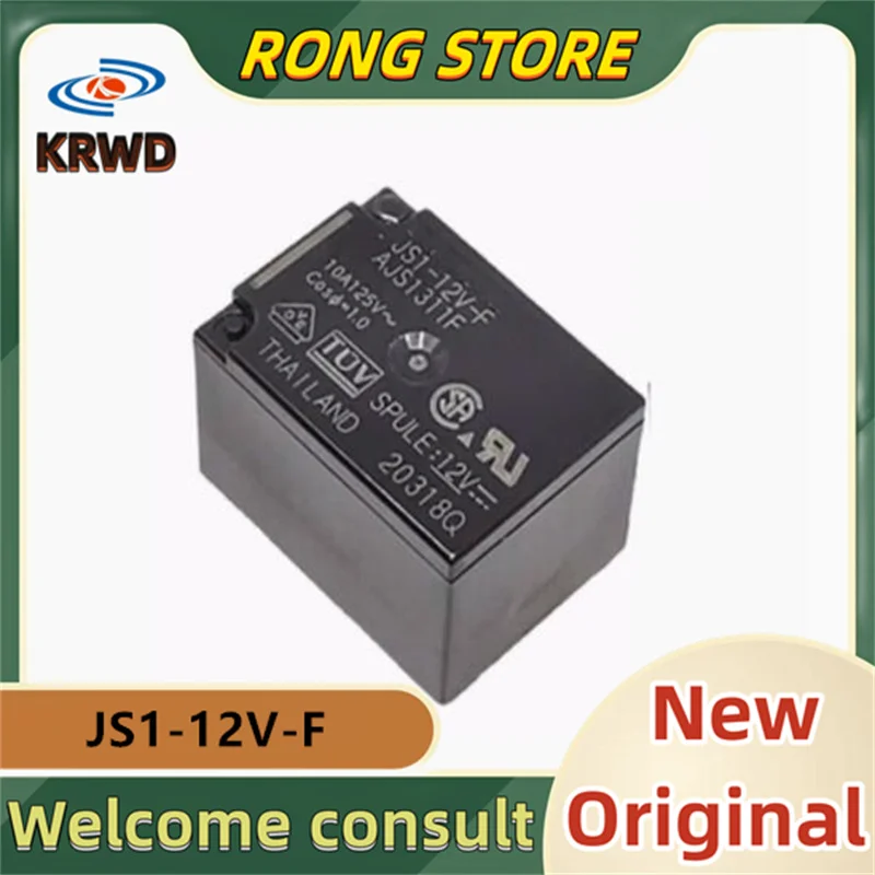 10PCS  JS1-12V-F New Original JS1-12V 12V DIP-5