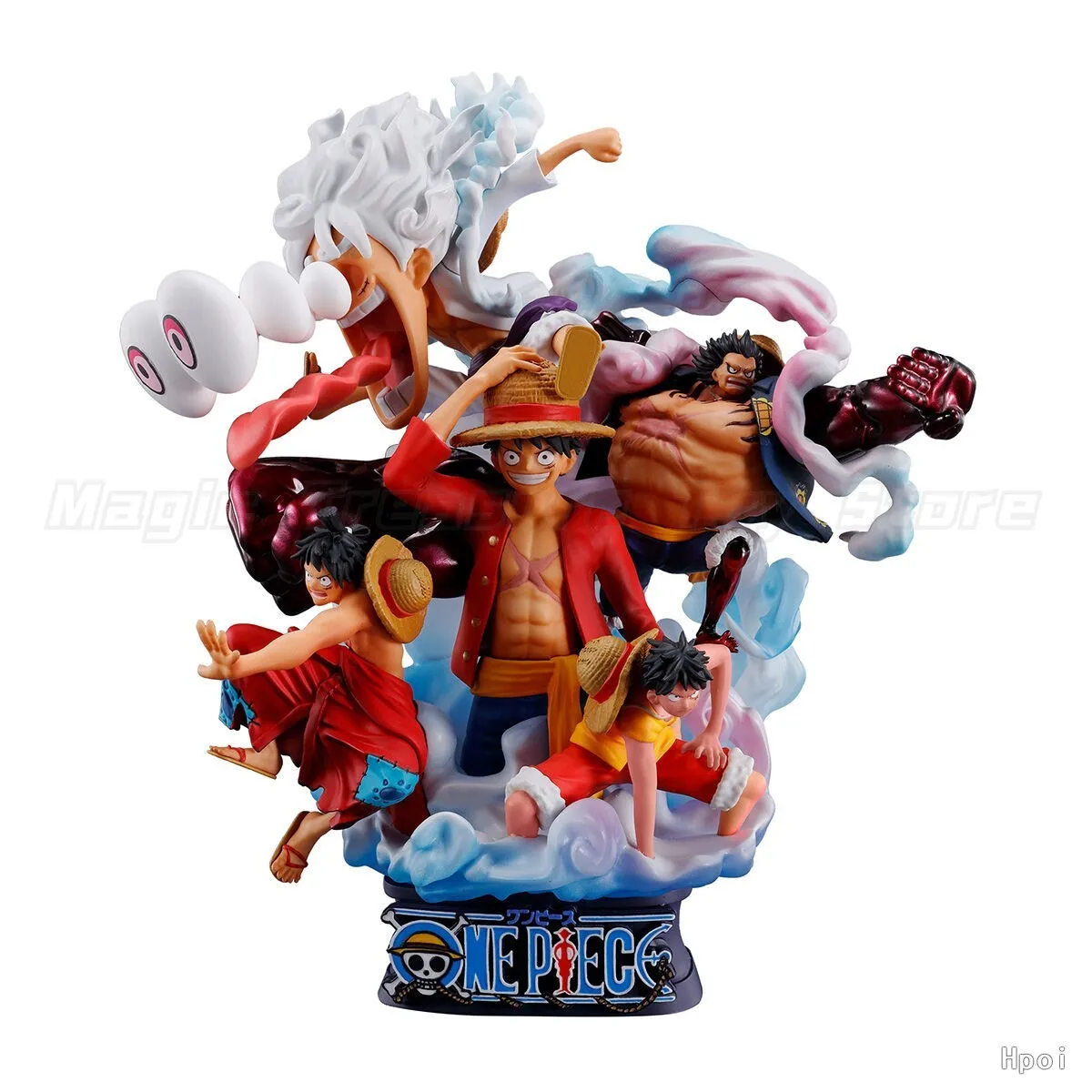 【In Stock】MegaHouse Puchirama Series DX LOGBOX RE BIRTH 02 ONE PIECE Monkey D. Luffy Figure - view 5