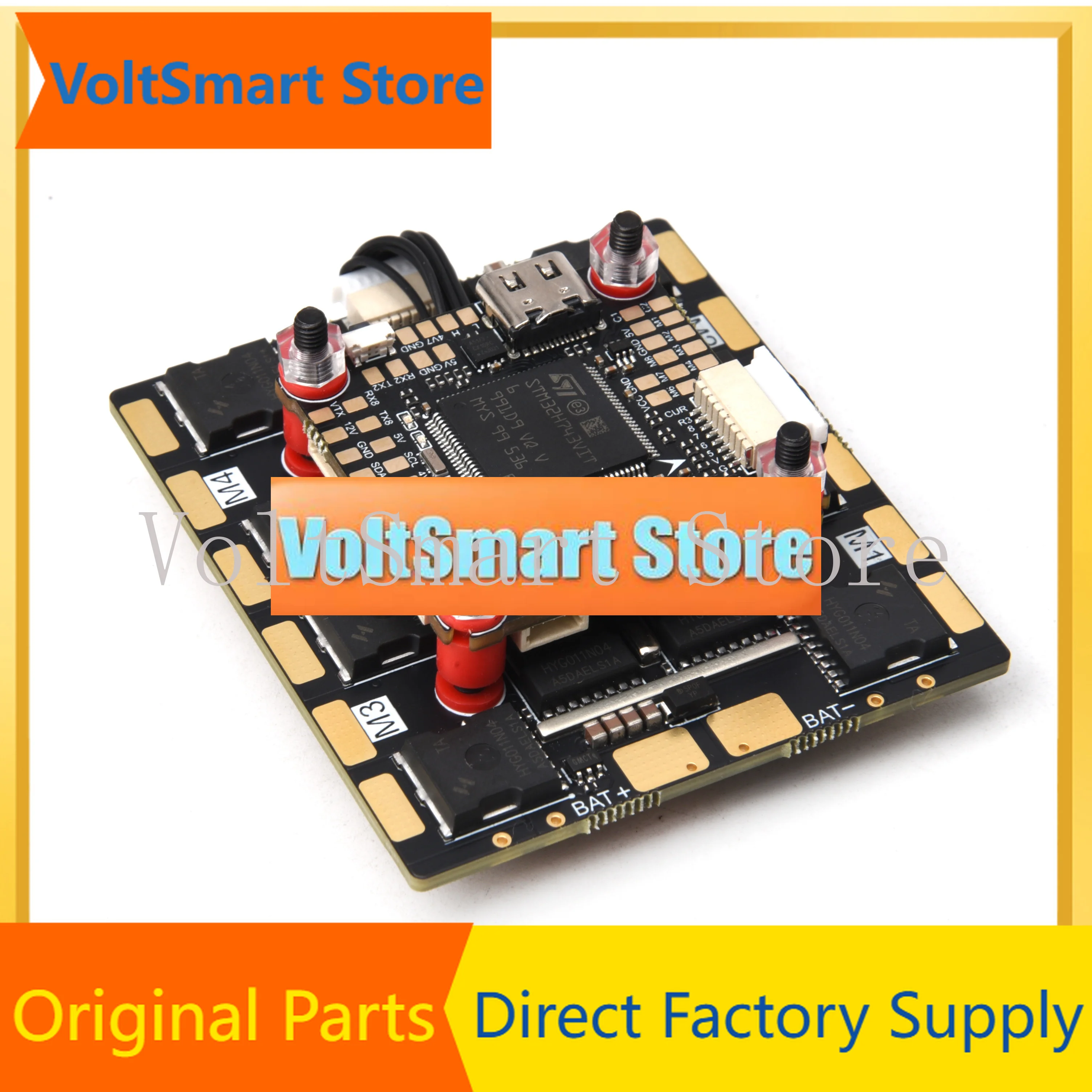 VoltSH743 H7 FC Flight Controller With Built-in OSD MicroSD 100A 4in1 BLheli_S ESC For Mark4 APEX 13inch 15inch FPV Quadcopter