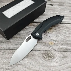 NEW BM 818 Folding Knife D2 Blade T6 Aluminum Handle Pocket Knife Outdoor EDC Camping Hiking Hunting Cutting Survival Tool