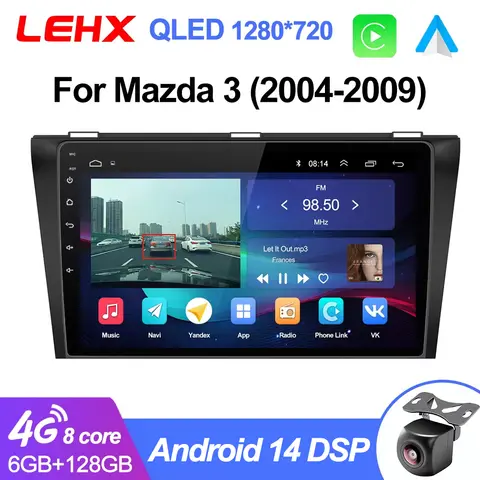 10 best selling car radio android mazda 3 - №1