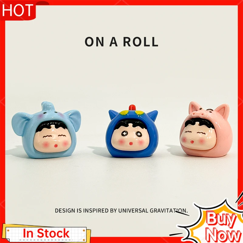 

New Mini Display Desktop Decoration Cute Workstation Decor Carriage Accessories Cartoon Character Art Supplies Collectibles