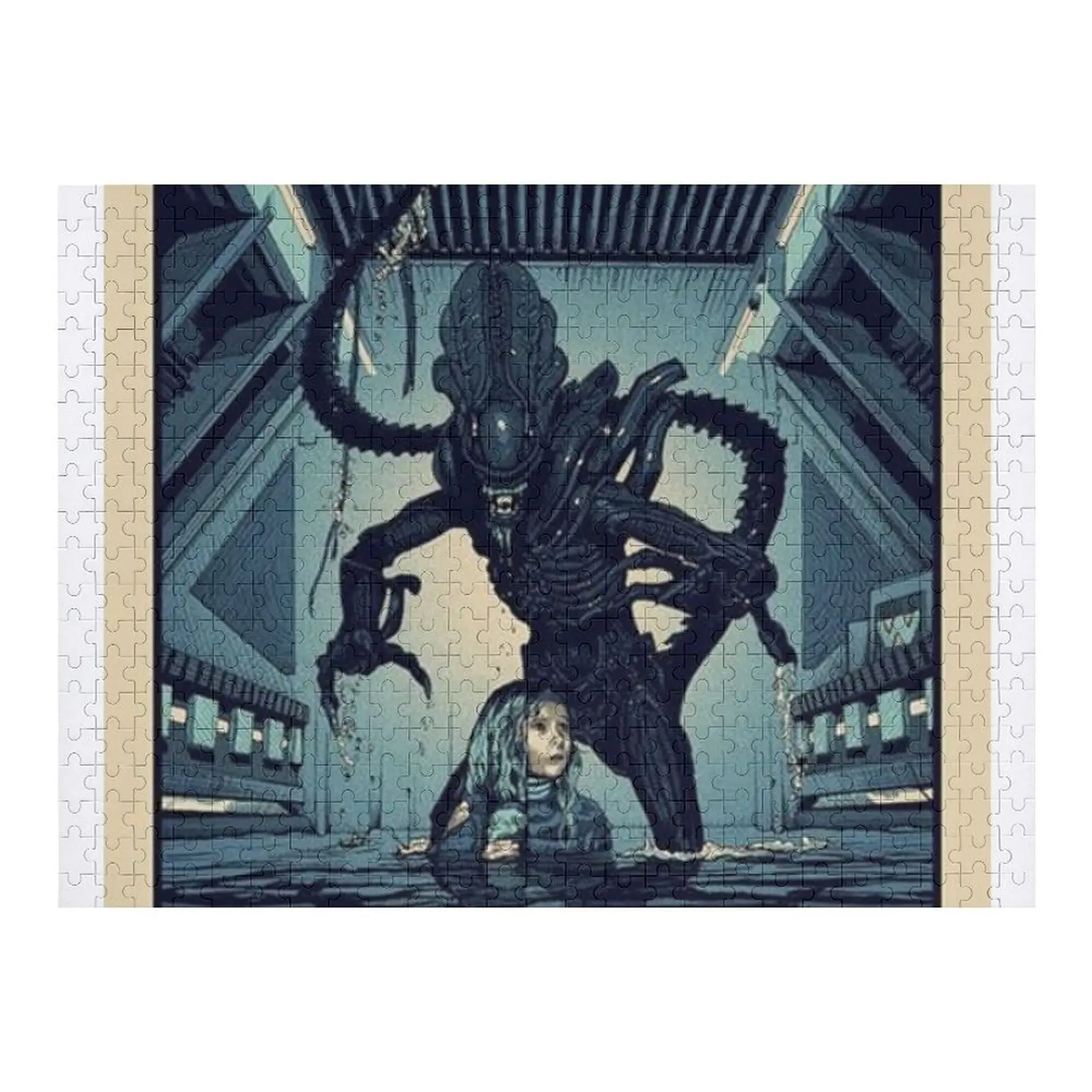 

ALIENS Movie Art Jigsaw Puzzle Picture Wooden Boxes Personalized For Kids Puzzle
