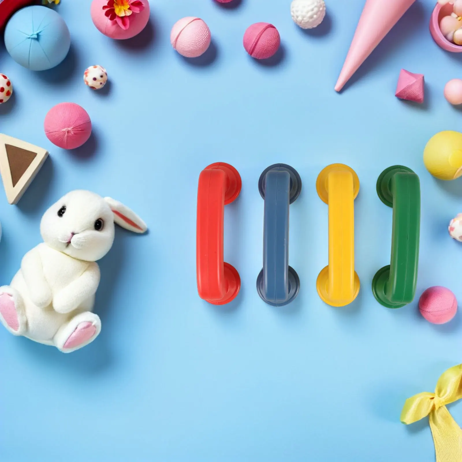 

12Pcs Kids Pronunciation Learning Phone Hearing Myself Sound Device Reading Tool Sensory Processing Support Classroom