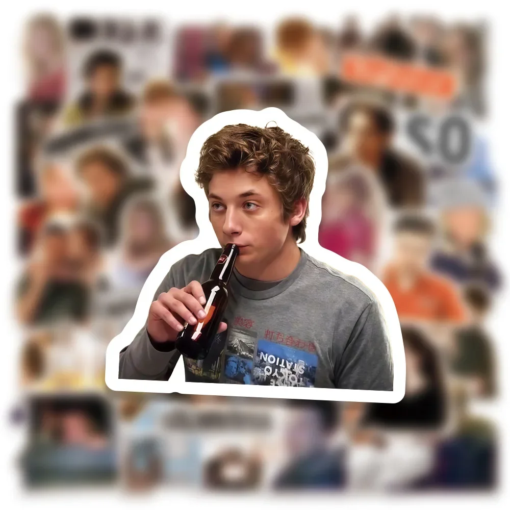 58-teiliges Shameless TV-Show Aufkleber-Set Coole DIY Graffiti-Dekoration für Wasserflaschen Gitarre Gepäck Skateboard Wasserfeste Aufkleber Kinderspielzeug Geschenk