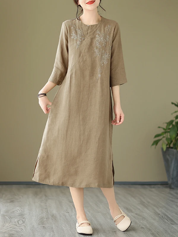 

Высококачественный японский шелковый топ Dr с вышивкой для женщин, Reformрованный традиционный китайский моон с пуговицами