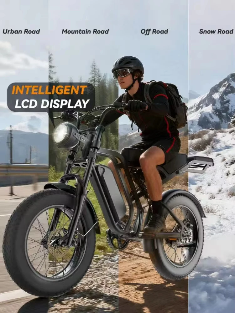 Fat Tire Electric Bike for Adults 20