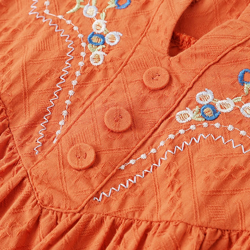 Cotton Embroidered Women's Set T-shirt+Pants Summer Home Two Piece Set Spring Luxury Plus Size New Outdoor Fashion 3