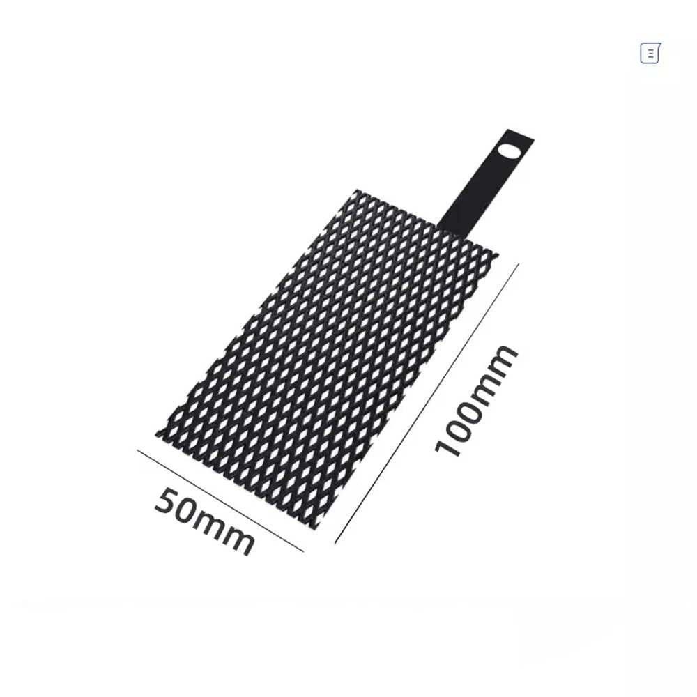 Iridium-tantalum coated titanium electrode mesh