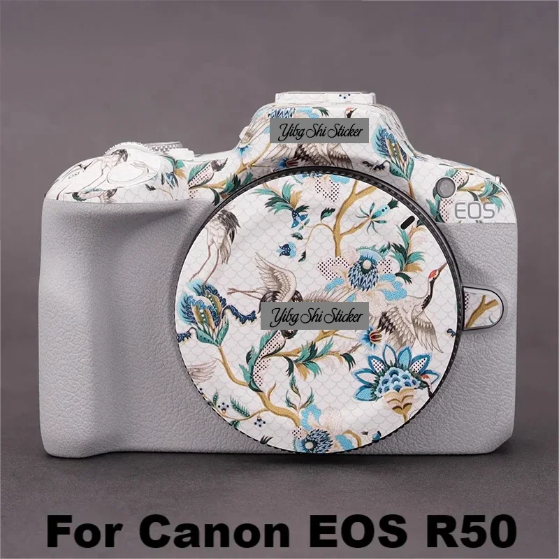 

For Canon EOS R50 Camera Body Sticker Protective Skin Decal Vinyl Wrap Film Anti-Scratch Protector Coat