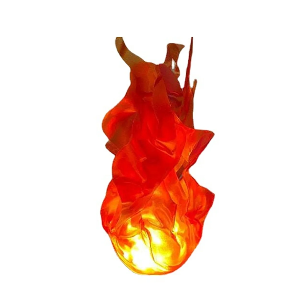 Halloween Floating Fireball Prop Flame Lamp Prop Artificial Fake Fire Floating Props No Flame for Home Halloween