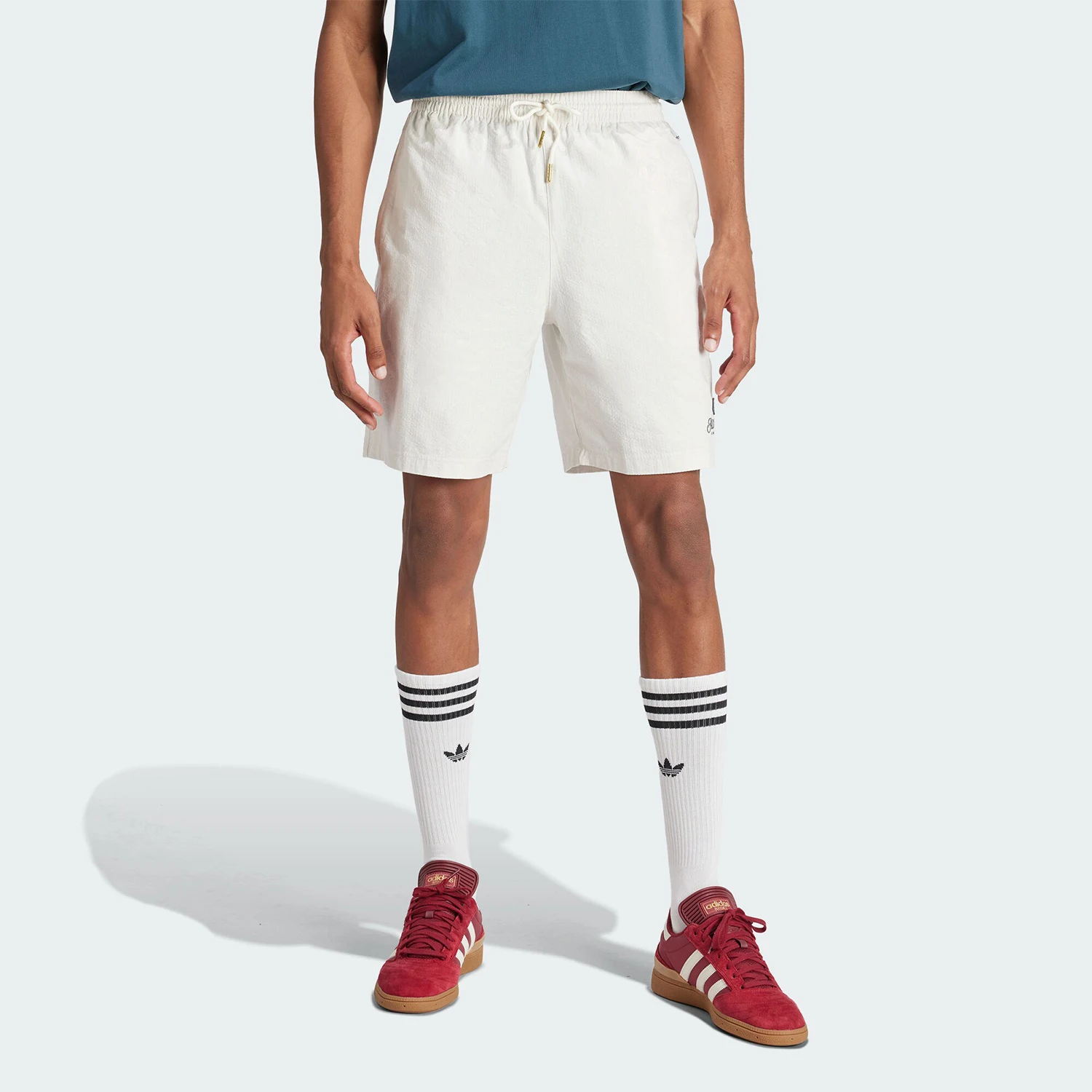 

Официальные мужские спортивные шорты Adidas Seersucker на шнурке IS0223