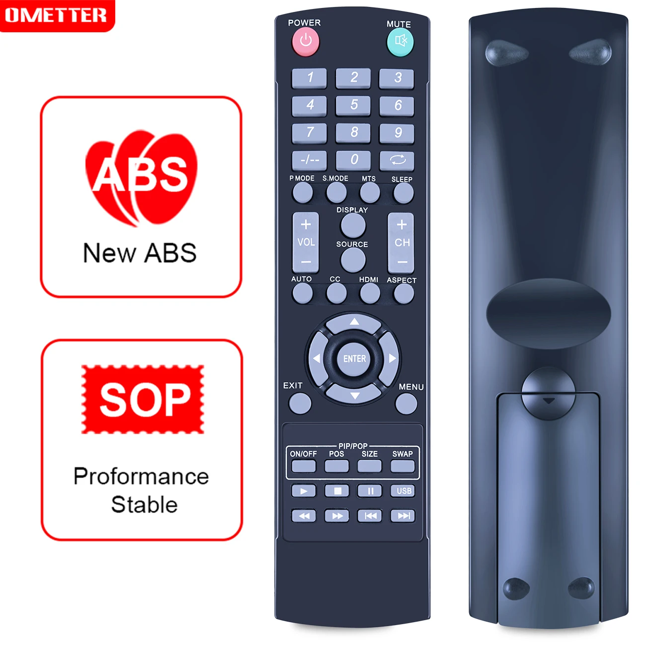 New Replace Remote Control fit for POLAROID DVD TV Combo TV