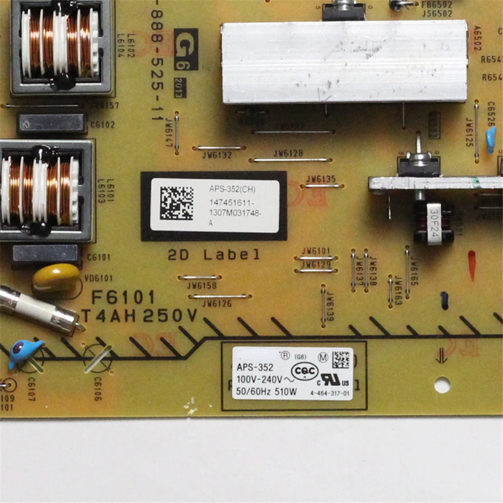 APS-352 1-888-525-11 لوحة دعم الطاقة للتلفزيون أجزاء التلفزيون المهنية APS 352 1-888-525-11 بطاقة امدادات الطاقة الأصلية