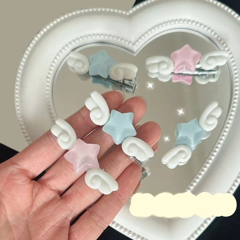 652f Girls Hair Clip Star Chore Form