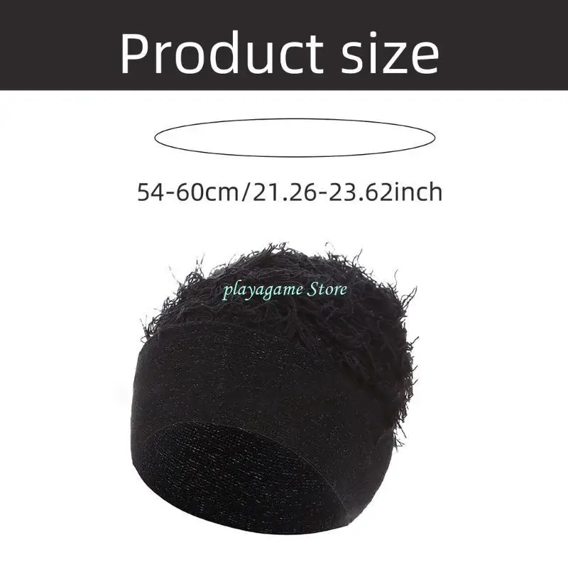 Y88A الجمجمة قبعة للرياضة كول محبوك قبعة الشتاء النشاط في الهواء الطلق قبعة الهيب هوب قبعة لينة الدافئة البلوز قبعة للكبار #6