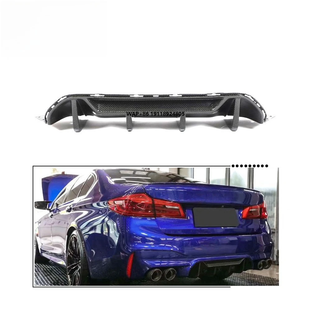 

Carbon Fiber Rear Bumper Diffuser for B-MW 5 Series F90 M5 Sedan 4-Door 2021