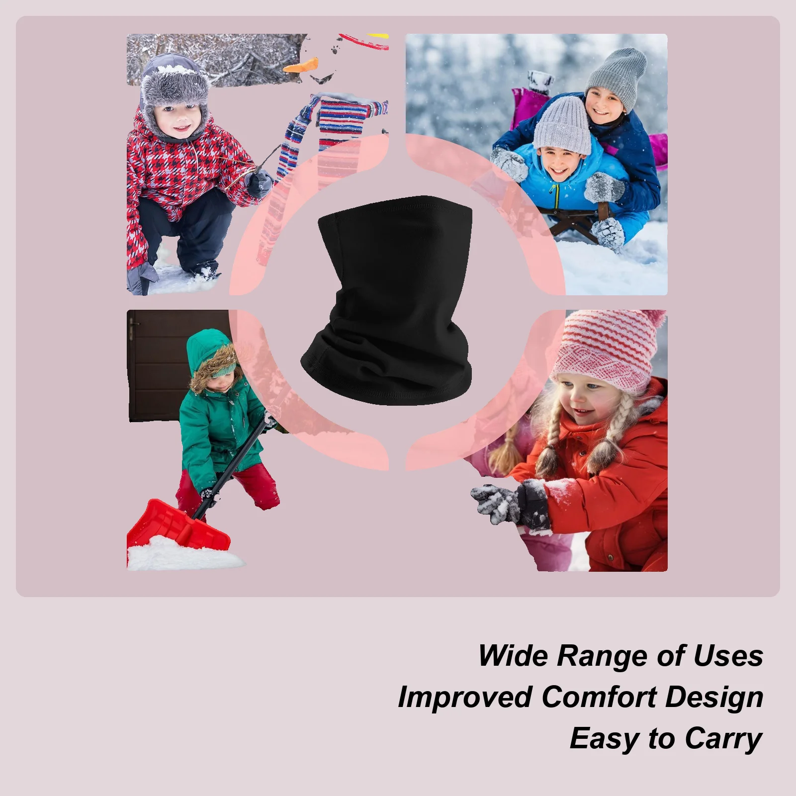 

Лыжный чехол для лица для детей, флисовый ветрозащитный головной убор, зимние термолыжные гетры для катания на лыжах, уличные гетры для молодежи, катания на сноуборде, езды на велосипеде