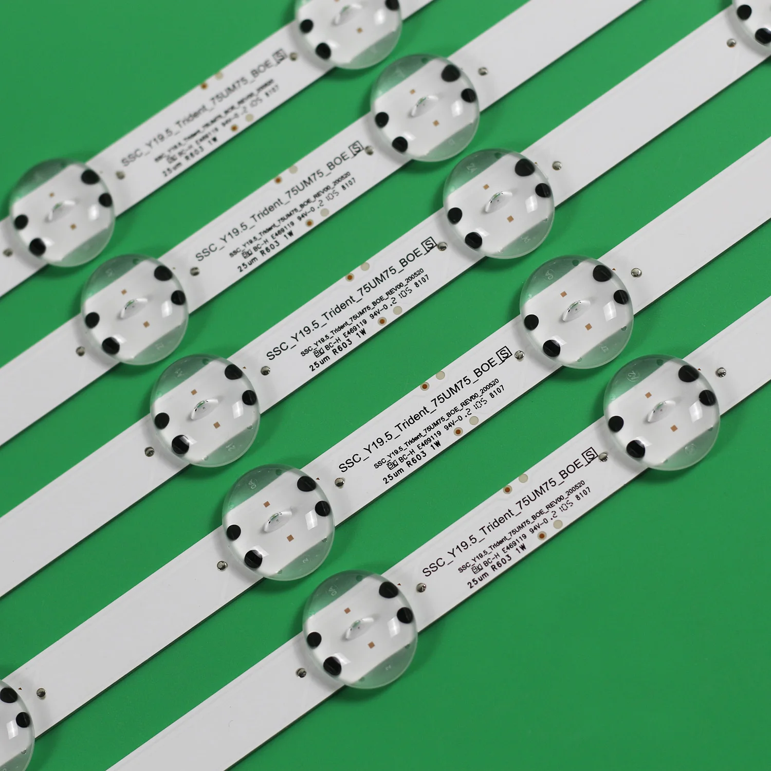 LED Strip SVL750A24 75UM6970PTB 75UK6500PTB 75UM7570AUE 75UK6500 NC750DQE-ABGR3 SSC_75UK62&65_11LED_SVL750A24_REV1.0 3PCM00798A