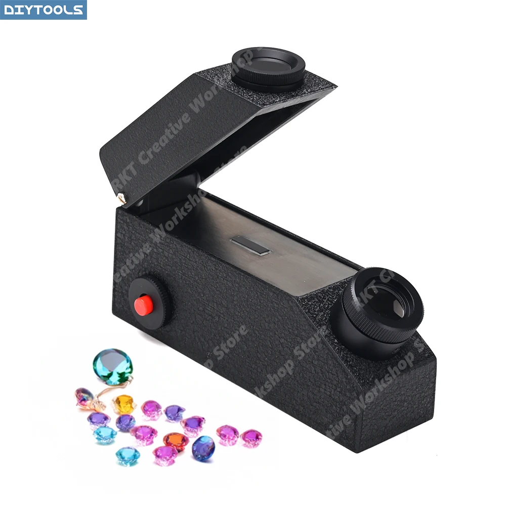 Refractometer for Gem Identification Gemstone and Jewelry Jade Authentication, Jadeite Appraisal Instrument, Refractive Index Me
