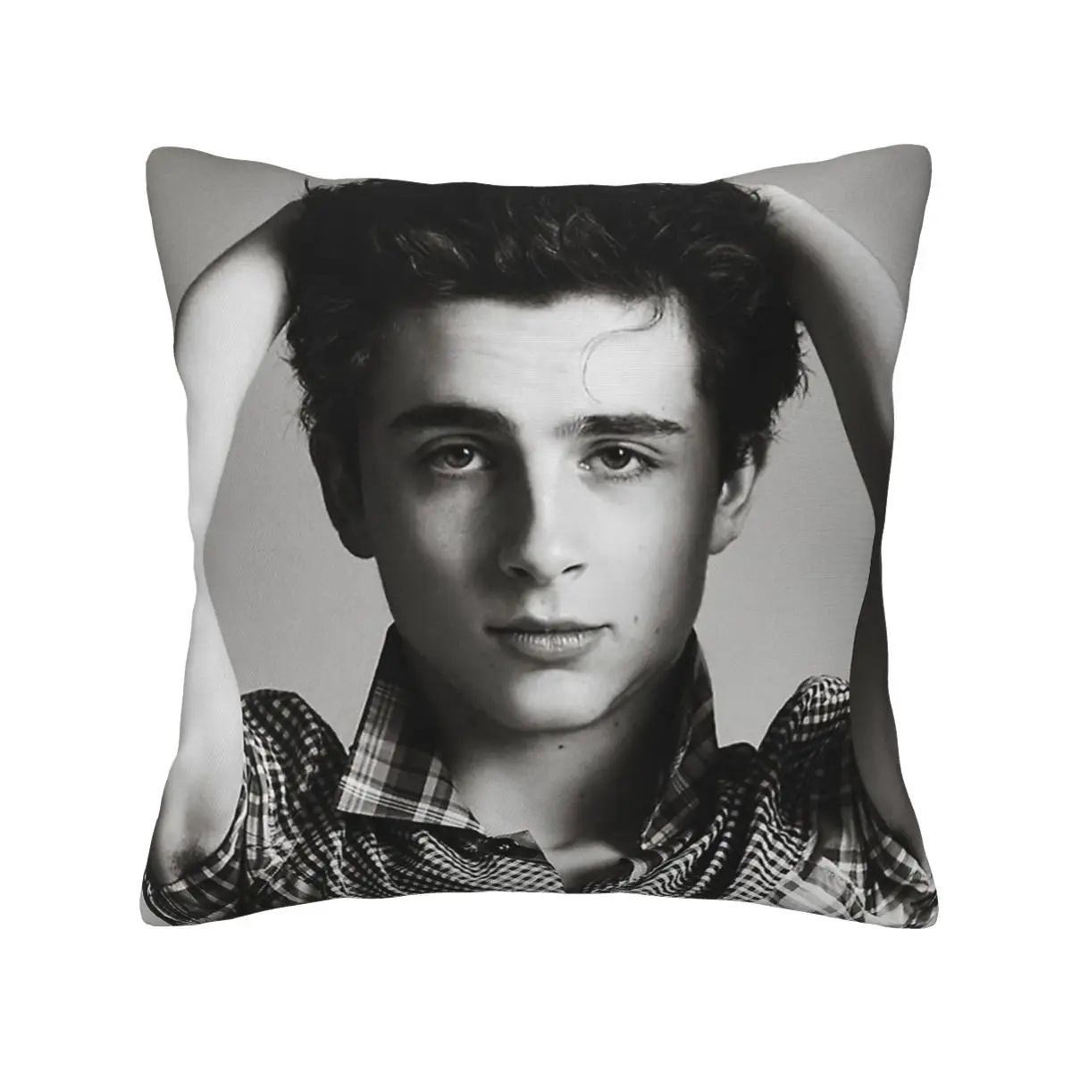 

Timothee Chalamet cute timmy chalamet Pillowcase Polyester Cushion Cover Decor Pillow Case Cover for Seat Double-sided Printed