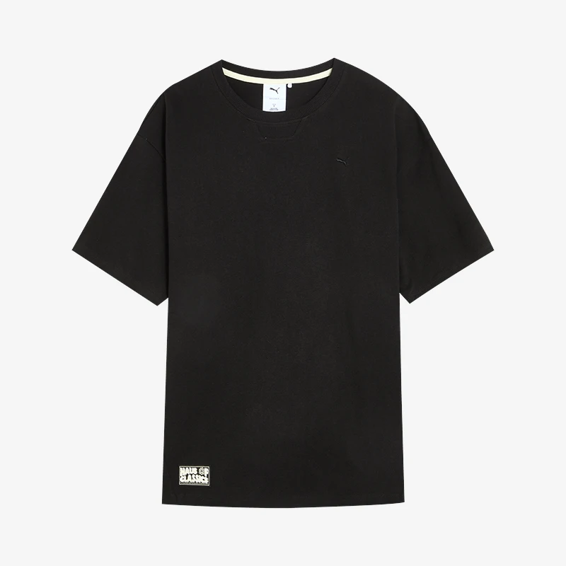 

PUMA Genuine Summer Unisex Minimalist Silhouette Badge Round-Neck Short-Sleeve T-Shirt 631558-01